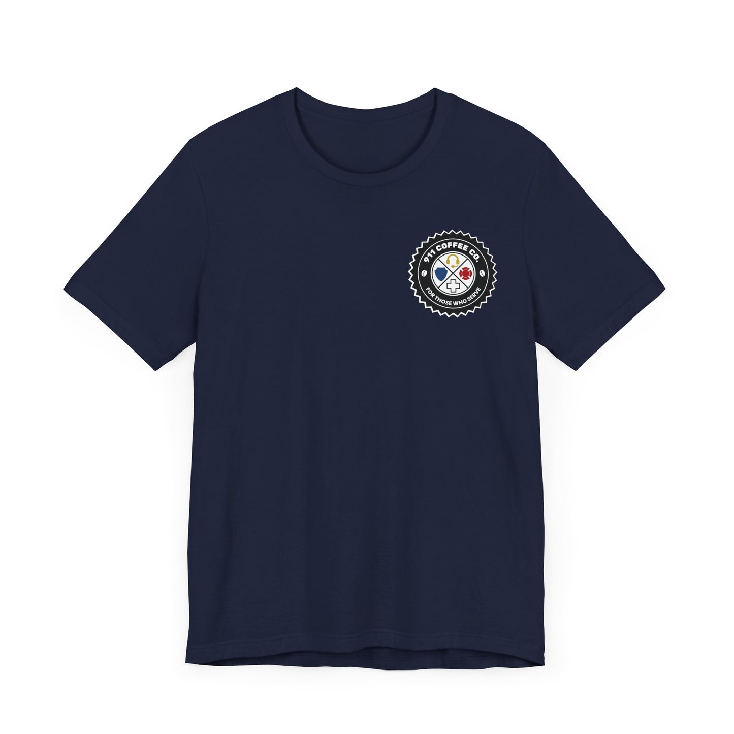 911 Coffee Co. logo Tshirt - Unisex Jersey Short Sleeve Tee