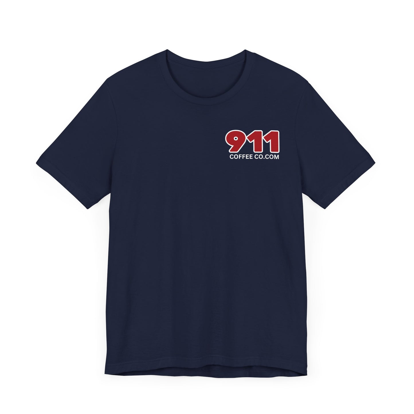 Copy of 911 Coffee Co. logo Tshirt - Unisex Jersey Short Sleeve Tee