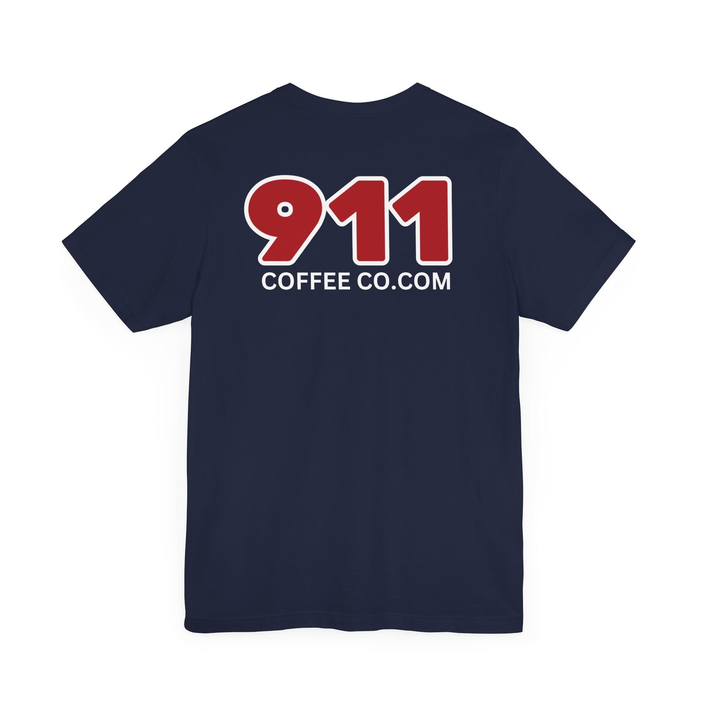 911 Coffee Co. logo Tshirt - Unisex Jersey Short Sleeve Tee